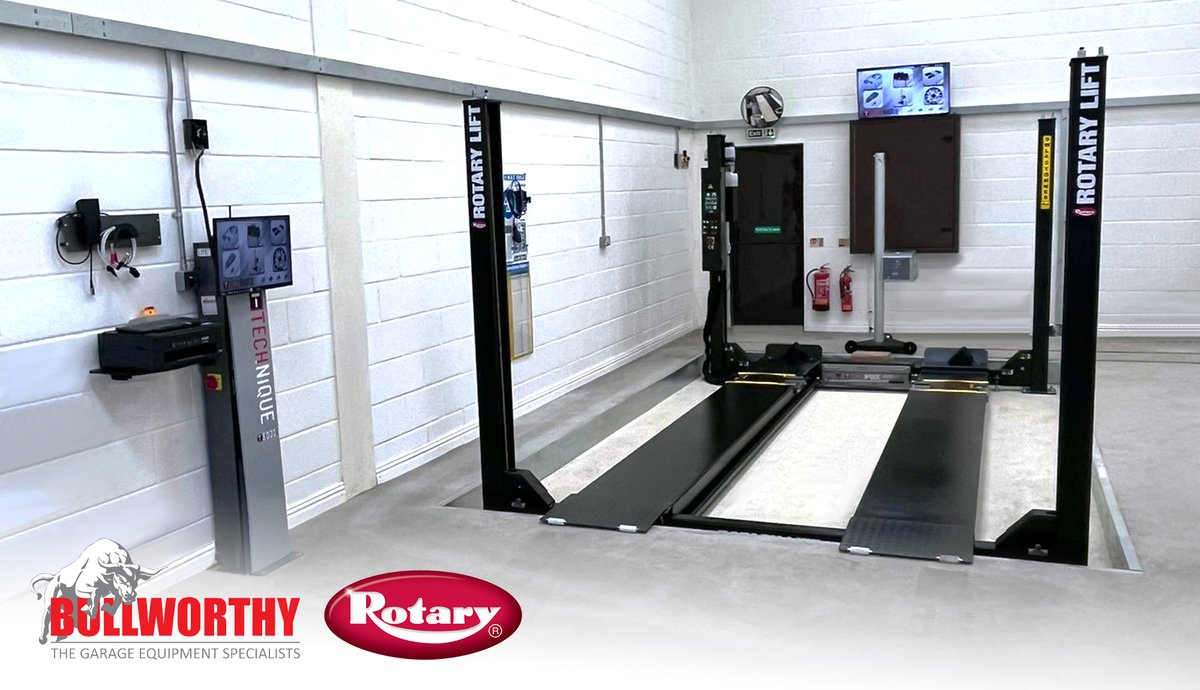 TRBullworthy's tweet image. A recent installation of a Technique MOT Bay incorporating a Rotary four post lift. 

#vehiclelift #carlift #motlift #motequipment #fourpostlift #4postlift #rotary #rotarylift #rotaryfourpostlift #garageequipment #workshopequipment