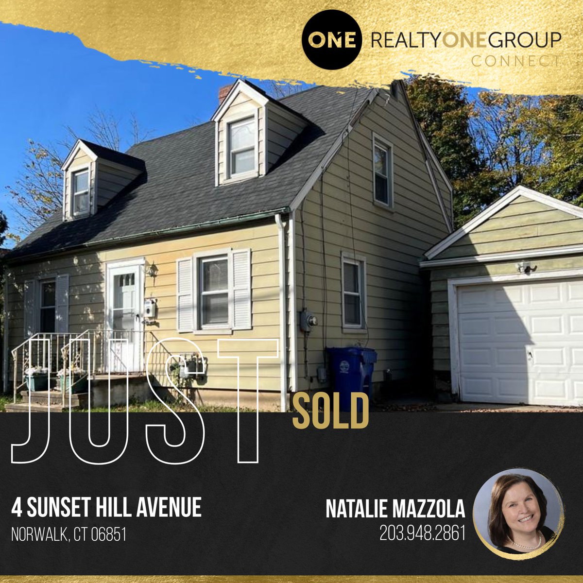 rogconnect's tweet photo. Another ONE Sold by Natalie Mazzola! Congrats to you & your clients! ☝️ 🙌
#JustSold #Realestate #Nowalk #rogconnect #one #Openingdoors https://t.co/RCf4Cuk445 https://t.co/iZClBS54Ay