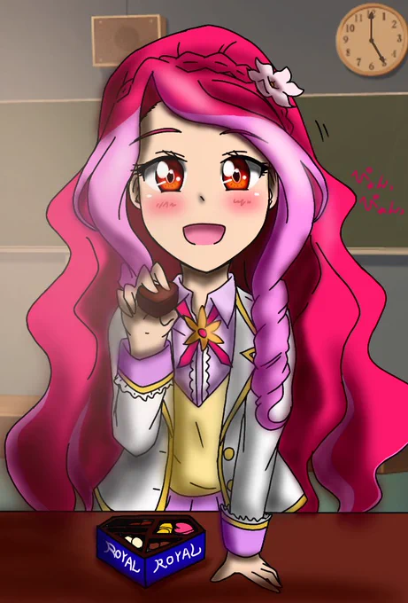 バレンタインということで過去絵 