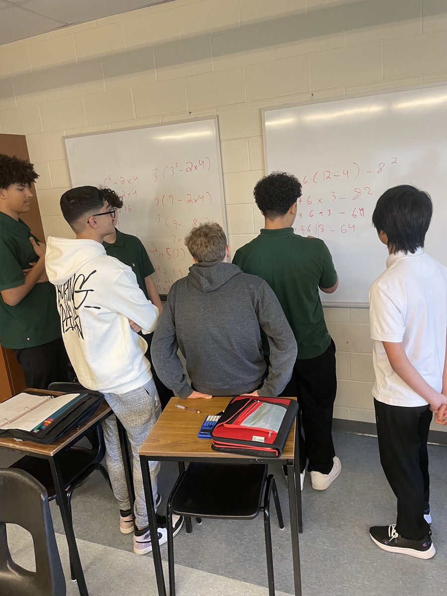 cdeang91's tweet photo. Bringing the thinking classroom over to @HWCDSB ! https://t.co/3co9pGbnCz