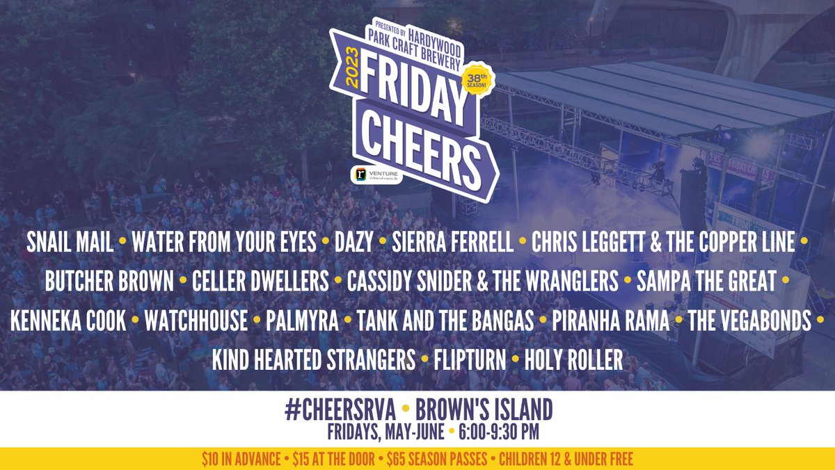 FridayCheers's tweet photo. Looking for a sure-fire way to secure 8 future dates with your valentine? Give the gift of Friday Cheers this Valentine's Day and enjoy live music with the one you love this summer! 💌 

Tickets on sale NOW ➡️ https://t.co/ih4545XnLa https://t.co/a9lVBklrlQ