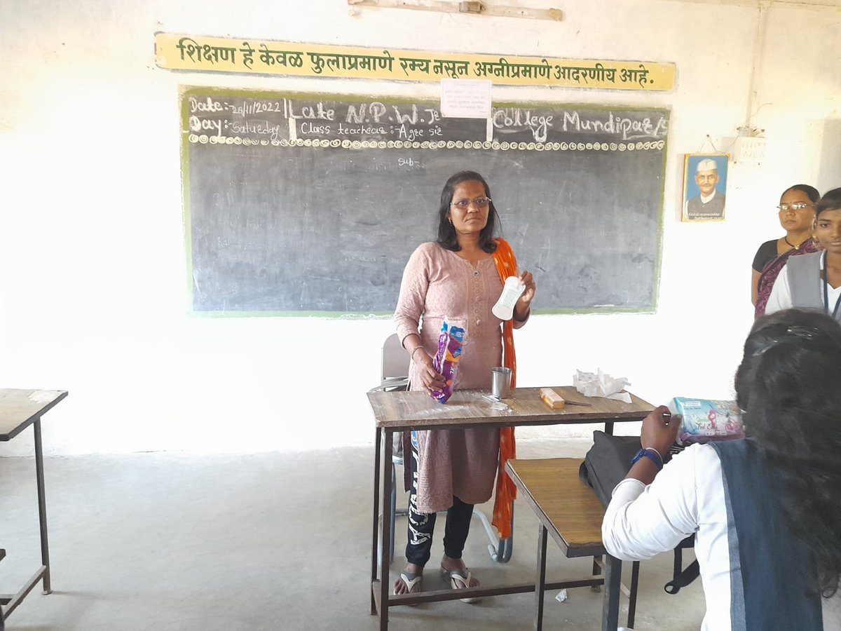 JFoundation's tweet photo. Jeevan Welfare Foundation 
Awareness and Demo of jeevan feel easy sanitary done Sulbha Bhasme and team bhandra
https://t.co/bAybl3nRZq
Info.jeevanwel@gmail.com
#Bhandara
#maharashtra 
#nagpur #needypeople #education #ngo #help #womenempowerment #children #jeevanwelfarefoundation https://t.co/1KH4hNxAYk