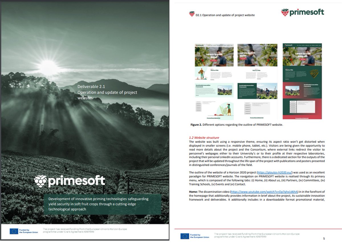 PrimesoftE's tweet photo. The first public deliverable is available in downloadable format from @PrimesoftE website (https://t.co/VocUJSEc52)
Link: https://t.co/Z5Oin0XbRH
@REA_research
@EU_Commission
@EUAgri
#HorizonEU #Horizoneurope #twinning
#primesoft #research #strawberry #raspberry #priming https://t.co/tA1hy6agga