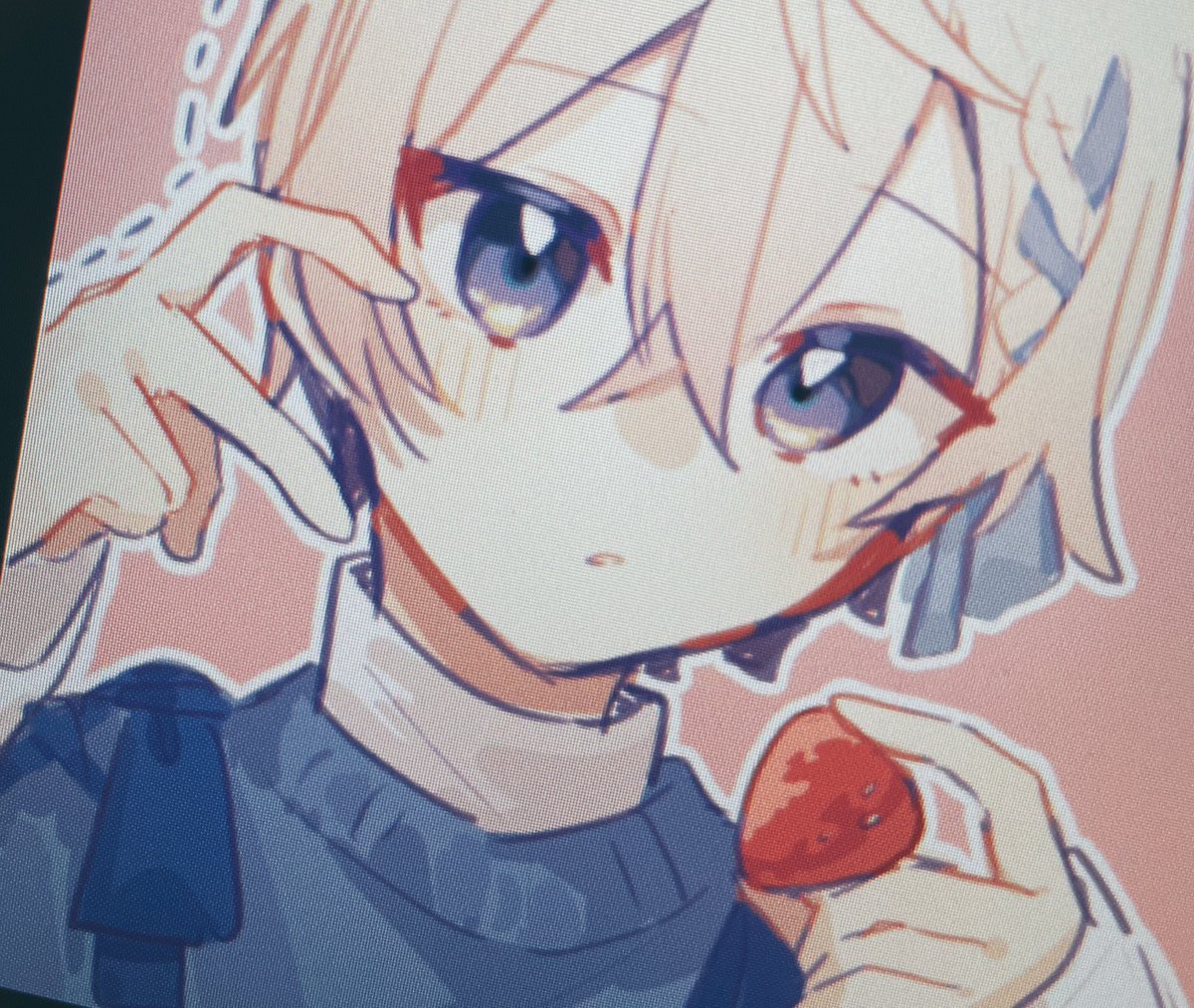「かわいい創作描いてた。へへ。かわいい。かわいいからこっちにも載せちゃお。 」|れゐなのイラスト