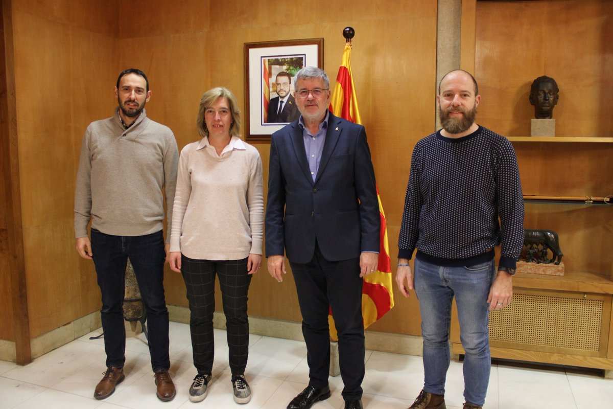 Trobada amb el Gremi de <a href="/marejants/">Gremi de Marejants</a> de #Tarragona, que enguany continuen celebrant els 700 anys de l'entitat (1321-2021).

Felicitats per la vostra implicació en l'àmbit social i cultural del #Serrallo i de tota la ciutat!