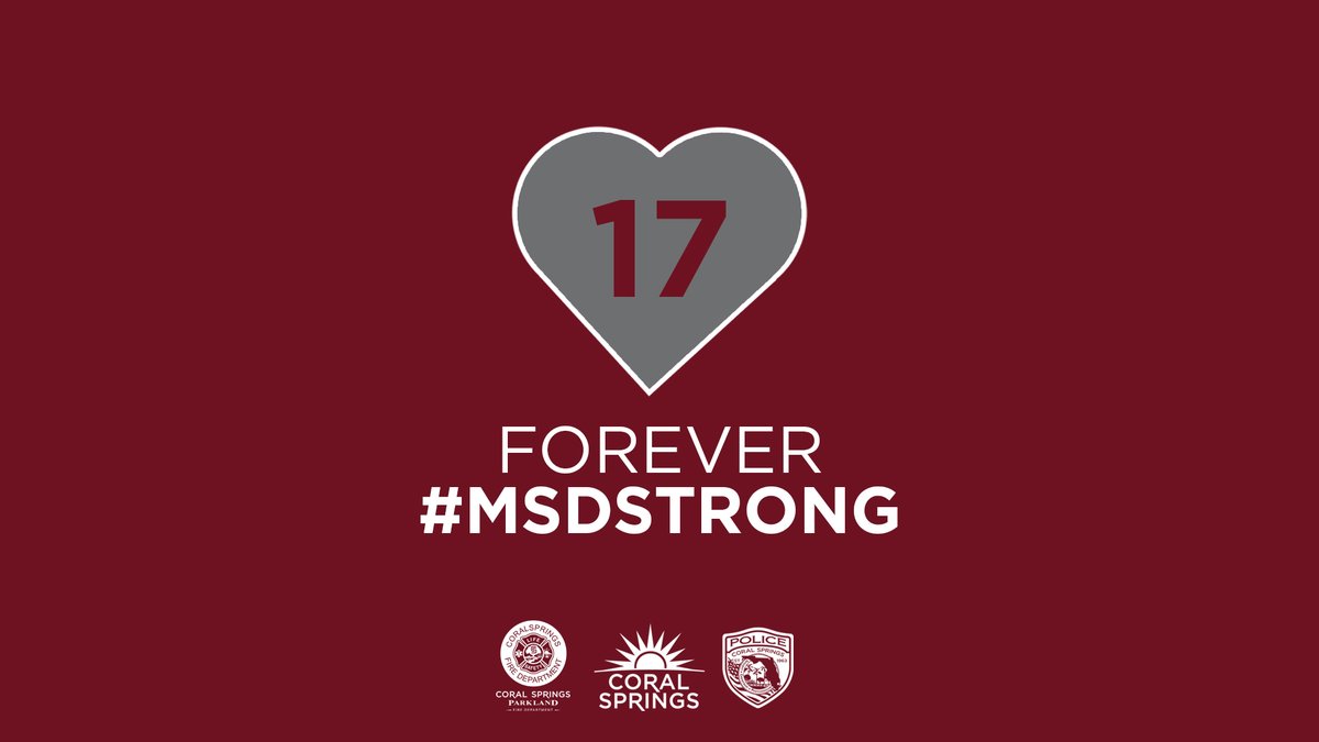 On this Day of Love and Service, we ask you to engage in an act of kindness, whether big or small, in honor of those who lost their lives. We forever remain #MSDStrong.