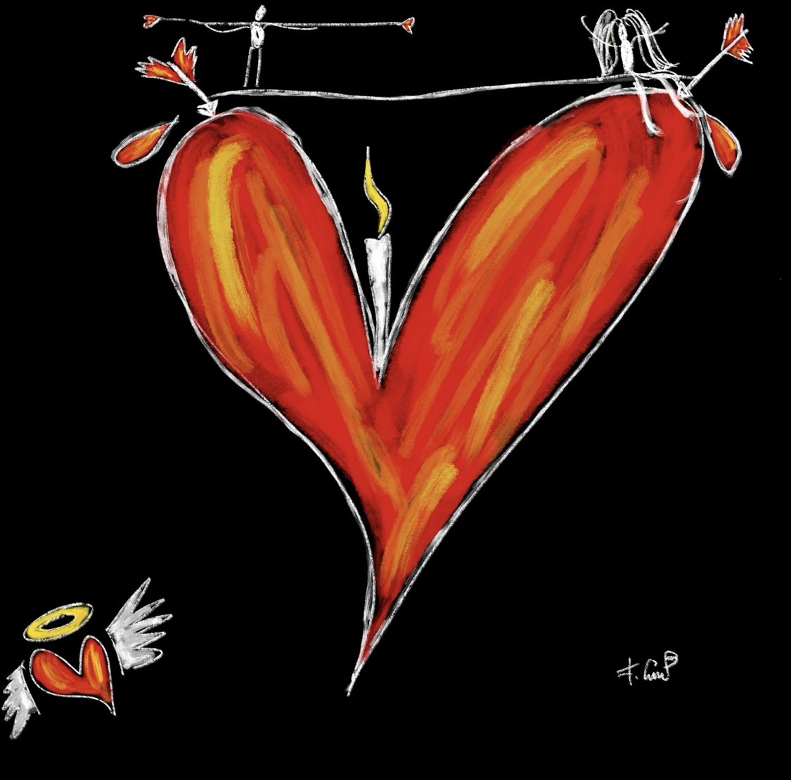 Happy Valentine's Day to the whole world I love you.
#nft #NFTartwork #NFTCollection #NFTCommunity #opensea #nftcollectors #francescocuomocrea