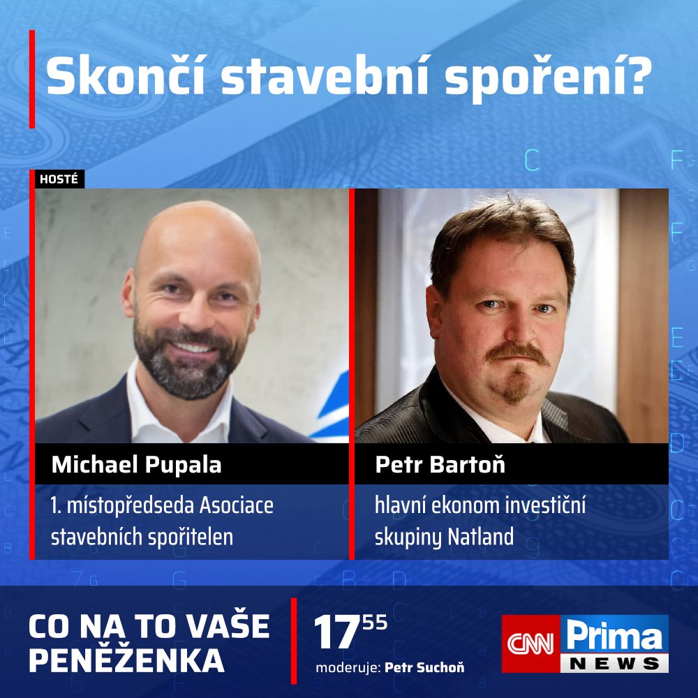 CNNPrima's tweet photo. Jaká je budoucnost stavebního spoření, kdyby vláda zastavila státní podporu? https://t.co/tMYBcglx6R