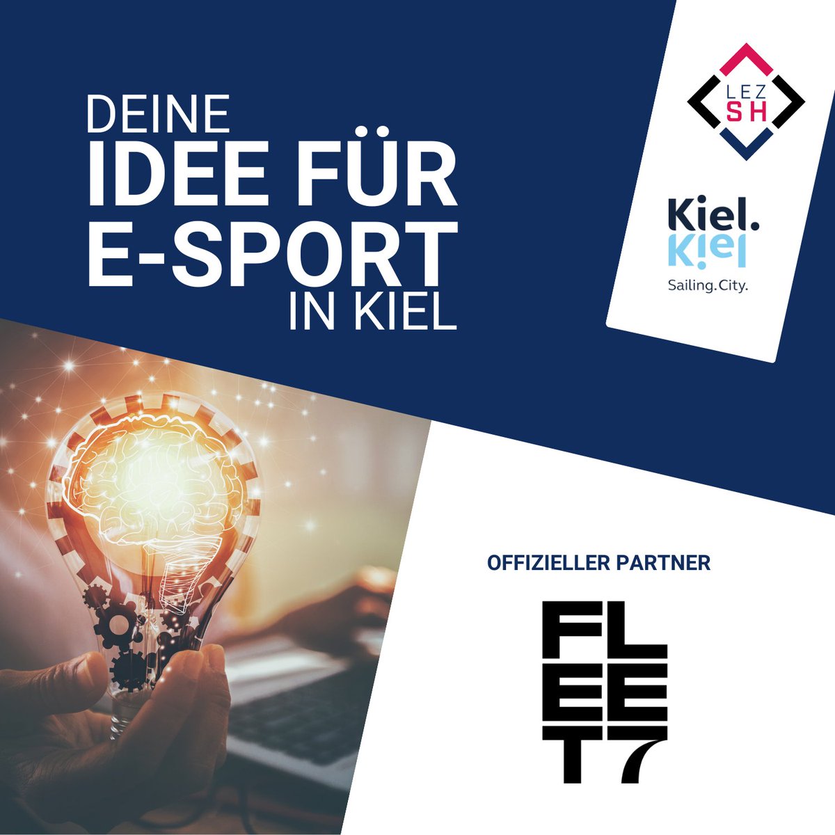 LEsportZ_SH's tweet photo. Mit großer Freude können wir "Fleet 7" als offiziellen Partner für "Deine Idee für E-Sport in Kiel" verkünden! Wir freuen uns auf die Zusammenarbeit, und eure großartigen Projektideen!
Einreichen könnt ihr diese über folgenden Link -> https://t.co/Lgaul9vUaH
#DIFEK https://t.co/ruhP7xIOGY