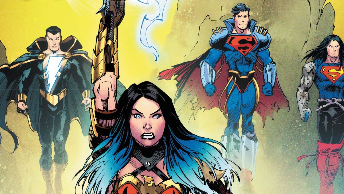 JustBenByDay's tweet photo. As a huge fan of Dark Nights: Death Metal and Final Crisis, Snyder's DC saga would've been the closest thing to achieving this level of EPIC on the big screen. REAL DC FANS know this. James Gunn's DCU is TAME in comparison. #SellSnyderVerseToNetflix #SellZSJLToNetflix @netflix https://t.co/2tbYbZwSA8
