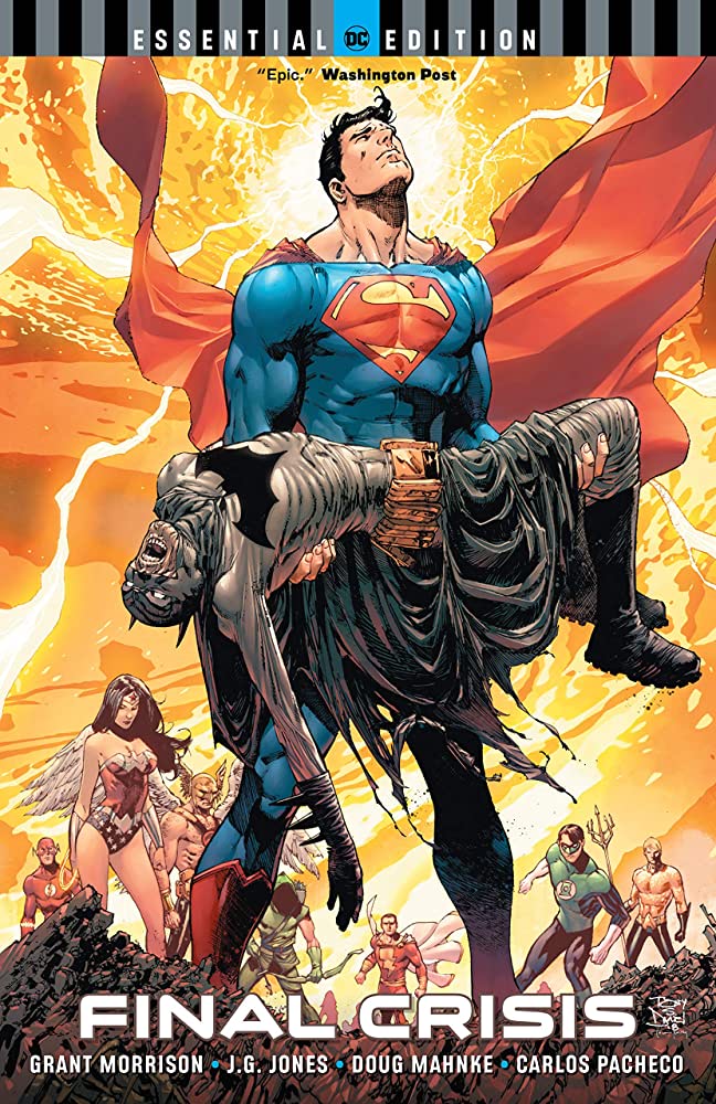 JustBenByDay's tweet photo. As a huge fan of Dark Nights: Death Metal and Final Crisis, Snyder's DC saga would've been the closest thing to achieving this level of EPIC on the big screen. REAL DC FANS know this. James Gunn's DCU is TAME in comparison. #SellSnyderVerseToNetflix #SellZSJLToNetflix @netflix https://t.co/2tbYbZwSA8