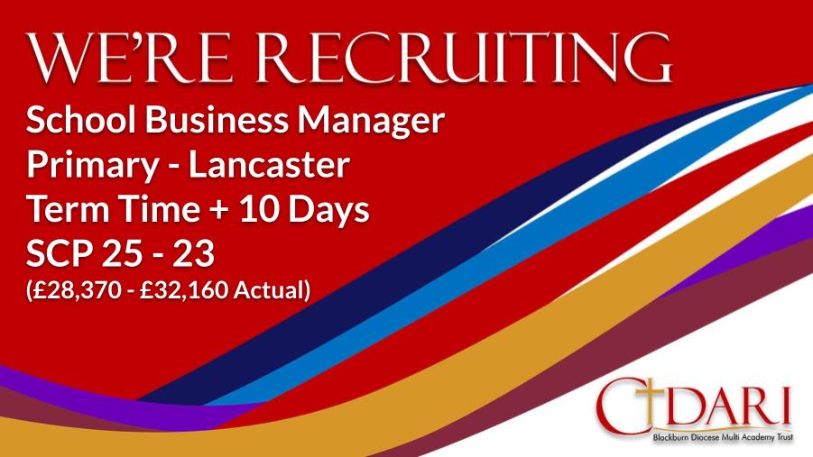 CidariEducation's tweet photo. A fantastic opportunity to join our growing Trust. Check out the job board for more information. Closing date 27th February https://t.co/16J9T4fkJi #sbm #sbmjobs #lancaster #edujobs @CidariJ https://t.co/whCgbIWbCk