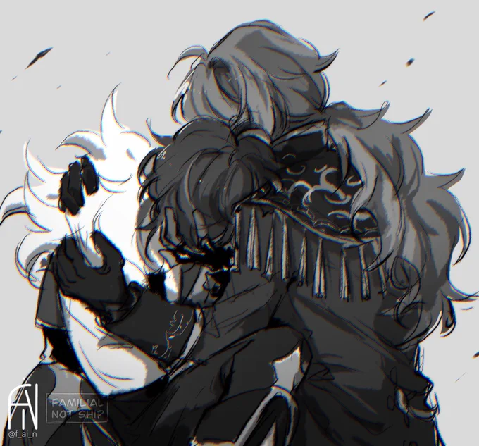 I opened an askbox on instagram and people were asking for ragbros so here you go *feeds you diluc and kaeya* 