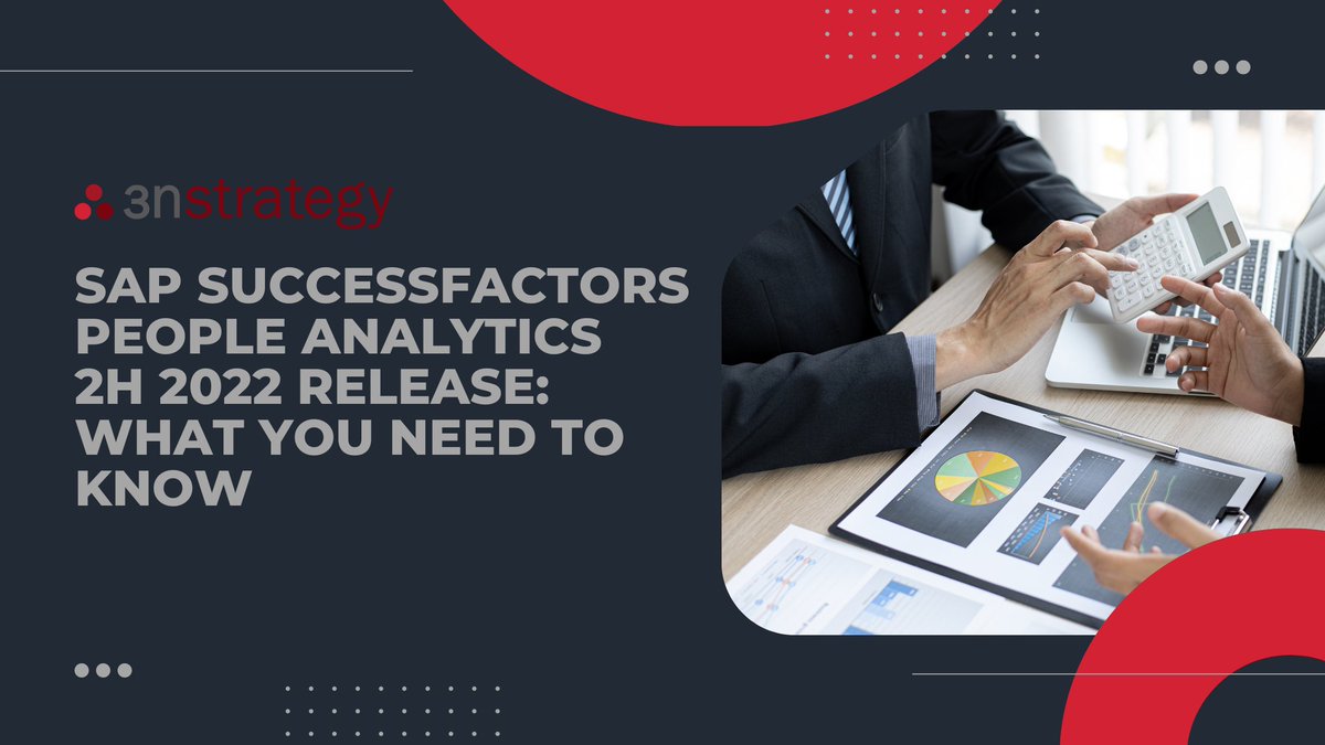 Are you familiar with what is in the H2 2022 SAP SuccessFactors release for People Analtyics?  In this article we discuss the key innovations and share our takes on why they might (or might not be) important to you.

#peopleanalytics #successfactors 

buff.ly/3HZ3td4