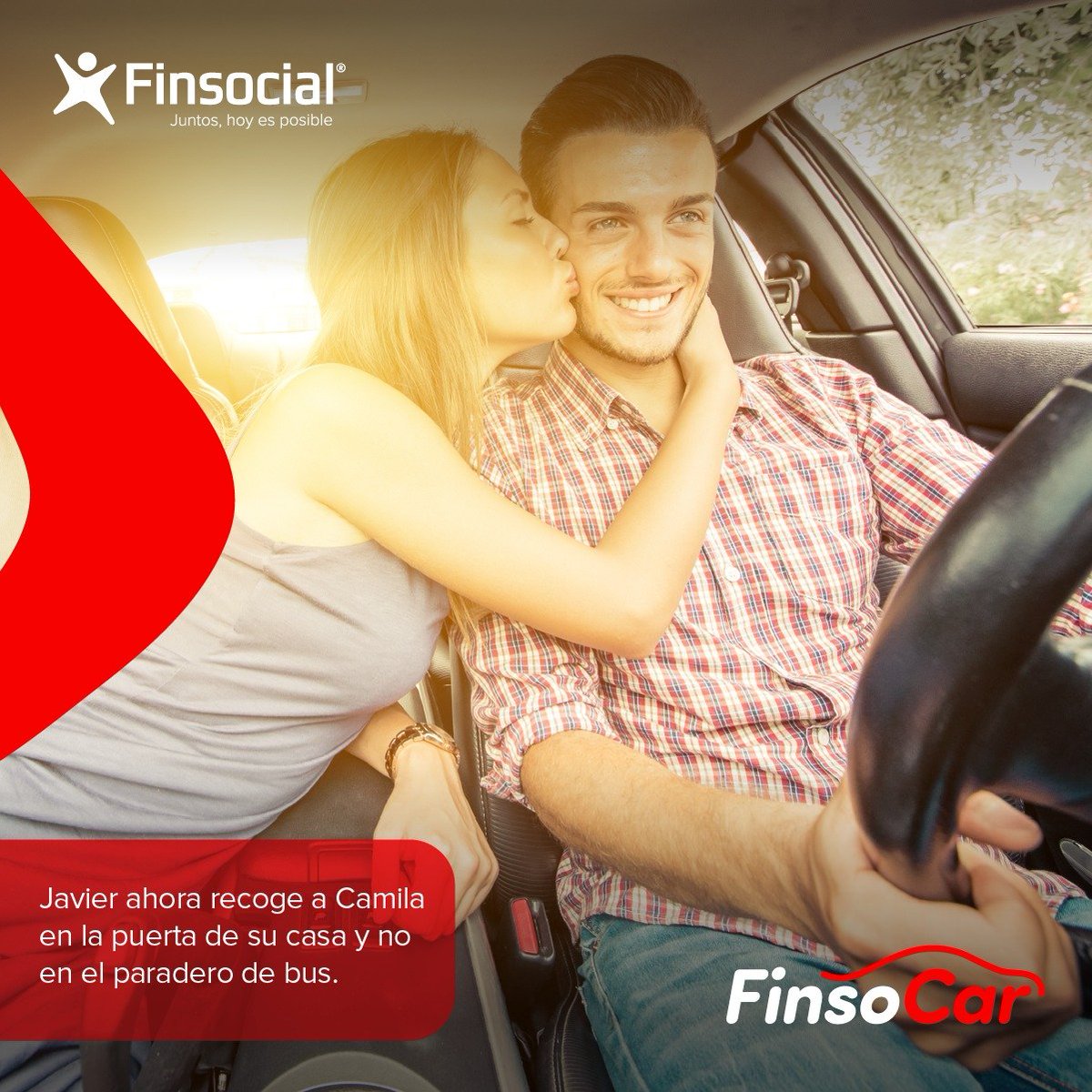 🚗 Así como todo queda más cerca en carro, alcanzar los #planes soñados se hace más fácil y rápido a través de #Finsocar, de @finsocial_sas  #Metas #Oportunidades #Créditos😎