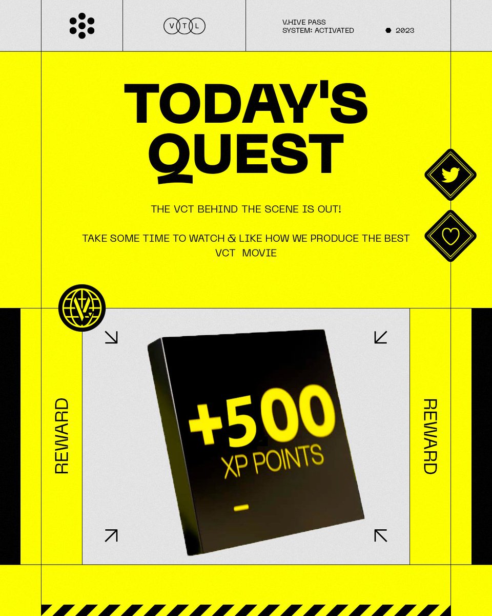 NEW QUEST ⚠️

Discover how we cook the best VCT movie 🧑‍🍳