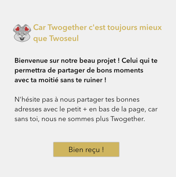 MGeomatique's tweet photo. Twodether, une #applicationM2 pour s'organiser de bons dates pour pas cher à #Paris.
https://t.co/XPtWEpxRBd https://t.co/IctOnybXlG