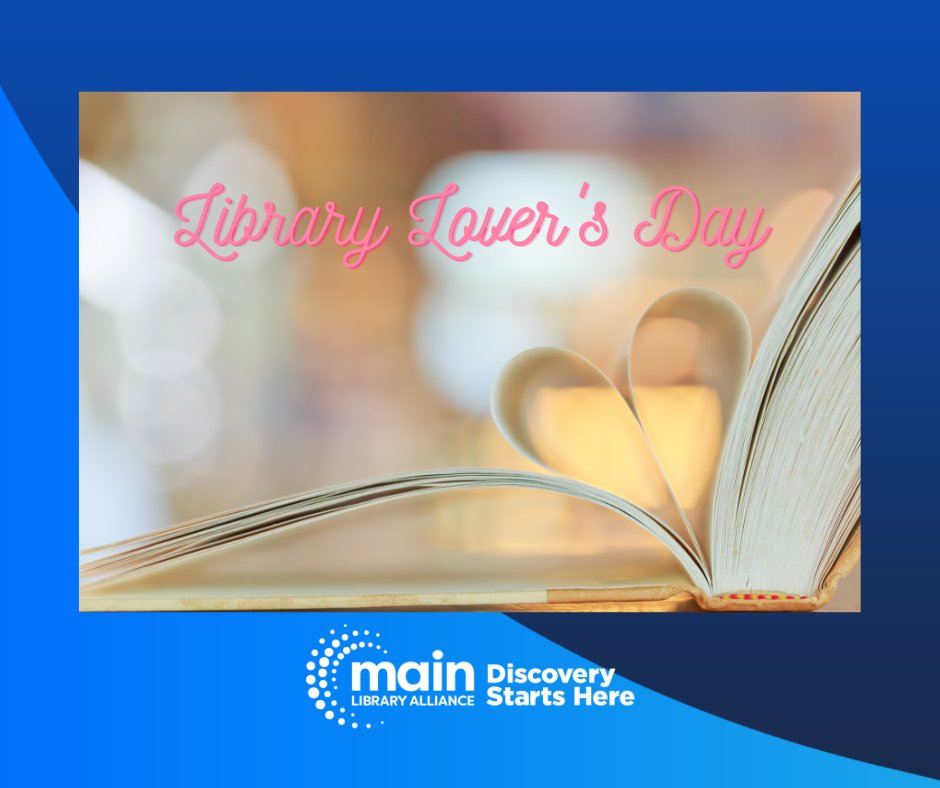 mainlibnj's tweet photo. Ahhhh, Feb. 14th, love is in the air because today is Library Lovers' Day!

Of course, it is also Valentine's Day. So all of us at Main wish you a day filled with love!

#DiscoveryStartsHere #BorrowDontBuy #MainLibraryAlliance #PoweredbyMain #NJLibrariesSnapshot https://t.co/YjGCsBrQqZ