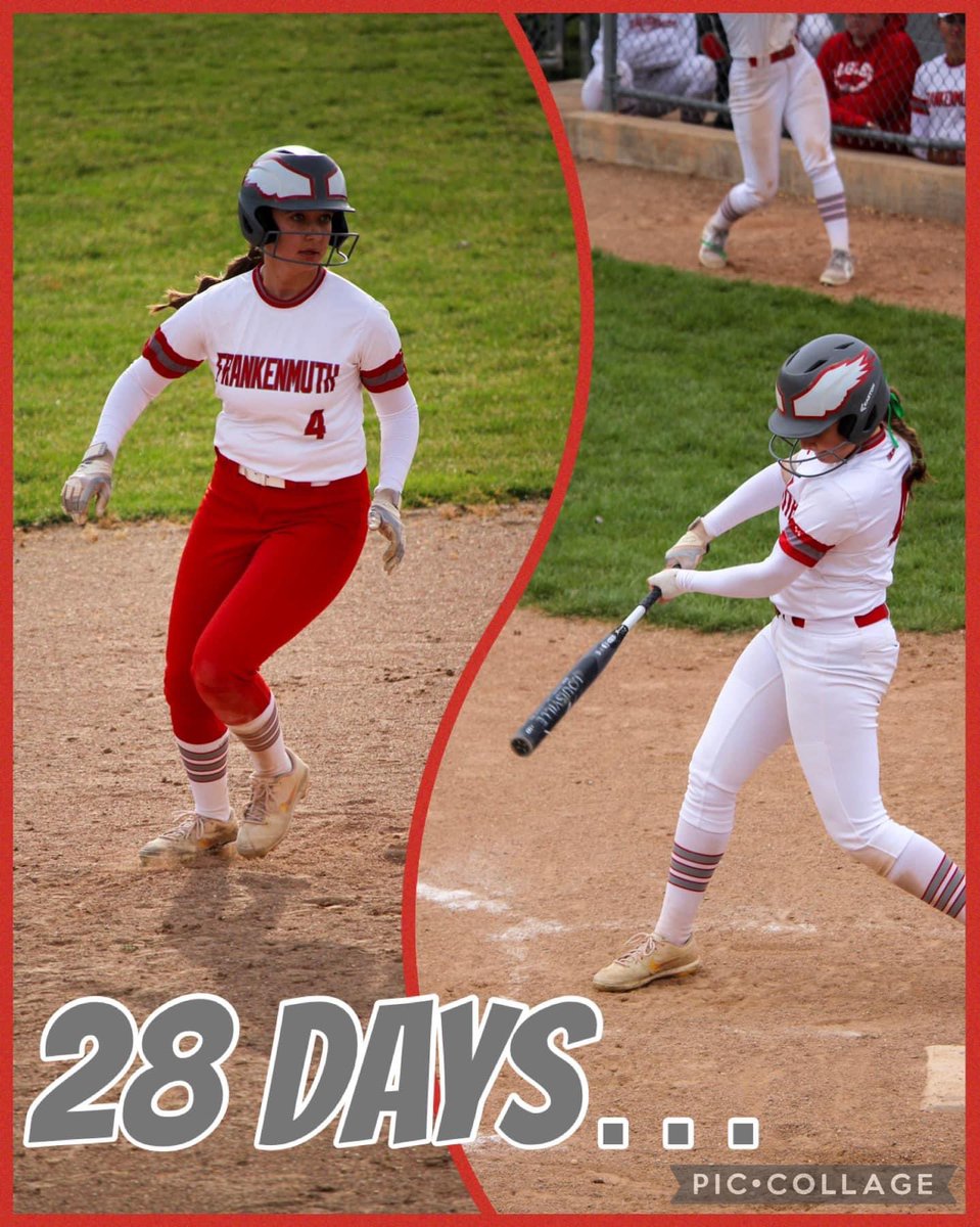 TWENTY-EIGHT DAYS ⏱ 

🦅🥎