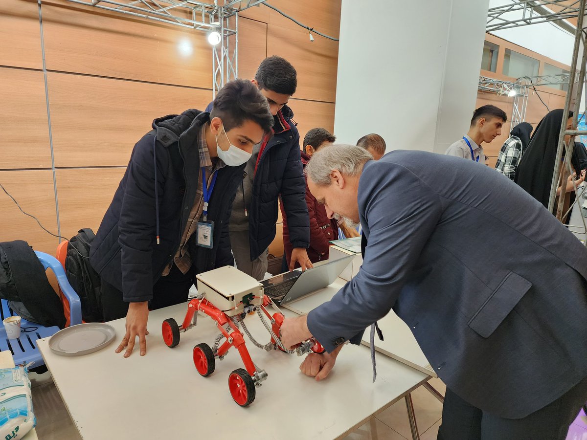 UN_Iran's tweet photo. Iran National Disaster Management Event 2023 showcased young #innovators that are determined to improve #emergency_response and #disaster_rescue 👏🏻. #youngtalent #Tech4tomorrow https://t.co/Ey6Z27ppJ9