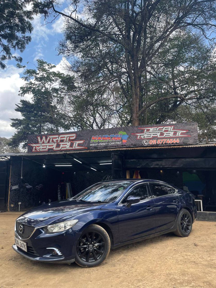 WrapRepublick's tweet photo. A Wrapped Mazda Atenza by yours truly. https://t.co/sZ68mL7n4v