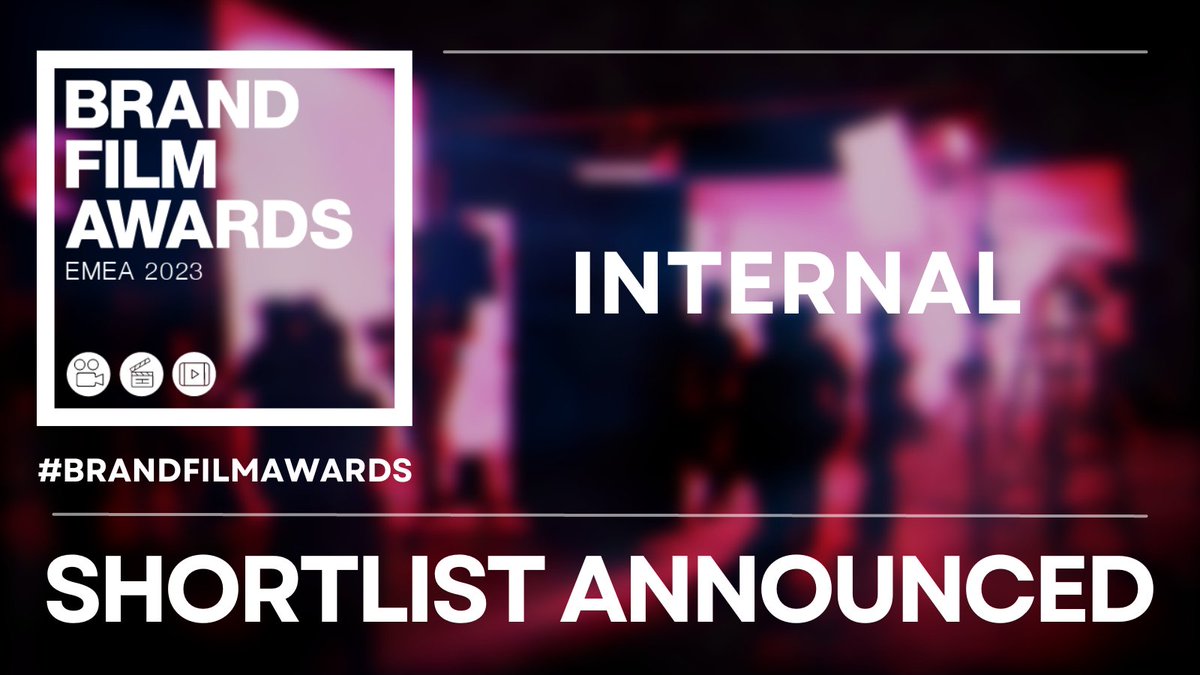BrandFilmAwards's tweet photo. Shortlisted for 'Internal' @contentcreaturs  / @RealChemistry_ &amp; @inspiredfilms / @brands2life / @middletable / @sanofi https://t.co/k5D3Vu4mFQ