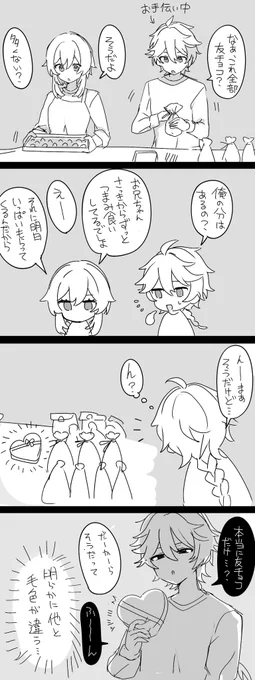 【現パロ】空蛍のバレンタイン前日(雑gk) 