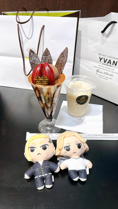 バレンタイン限定スウィーツとドマ 