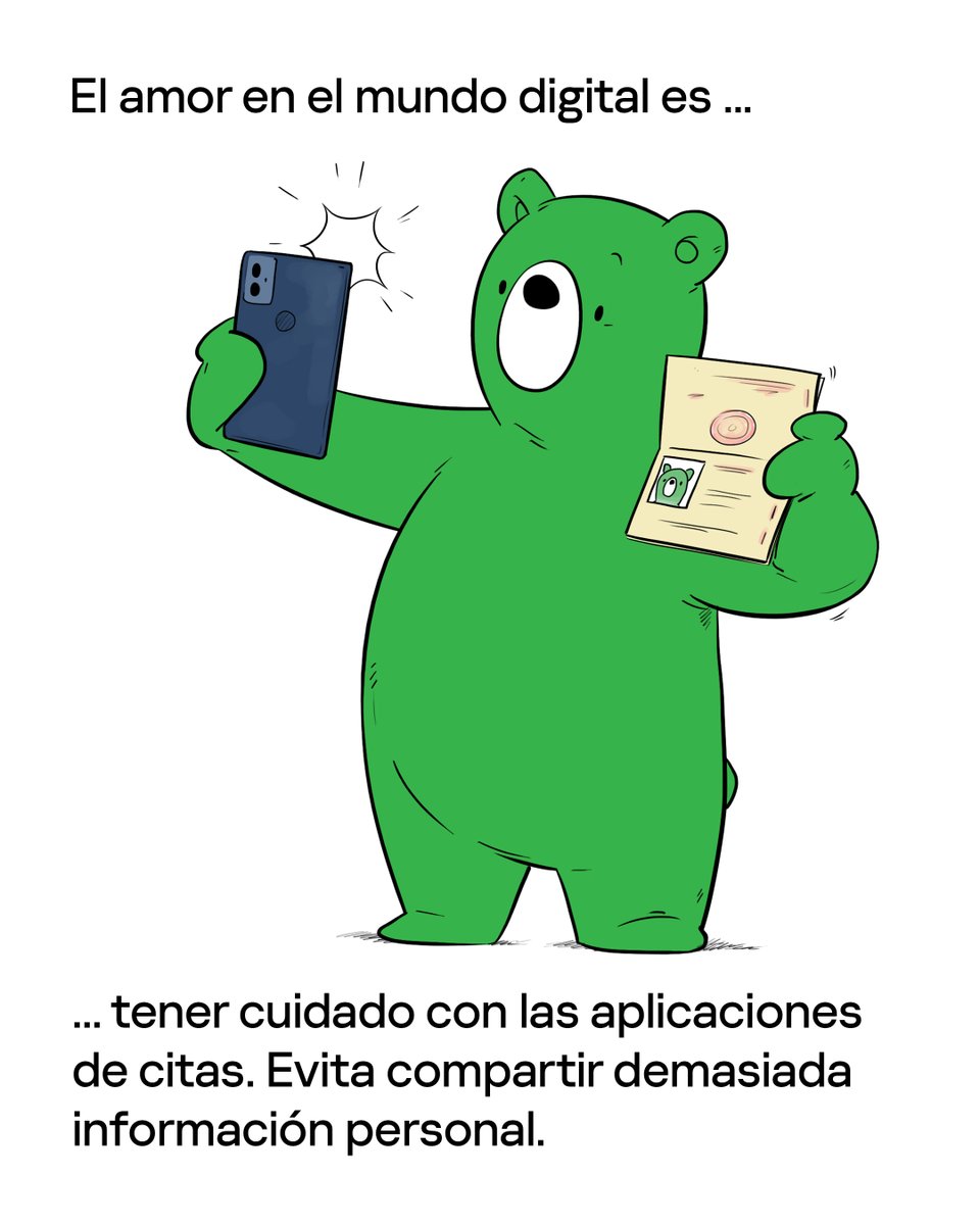 KasperskyLatino's tweet photo. ¡Feliz San Valentín! 💚 Sabemos que este día es especial y aquí te compartimos algunos consejos para disfrutar del amor en el mundo digital. 🛡️

#ciberseguridad #14feb #sanvalentin #tecnologia https://t.co/2A9aNfmRXo