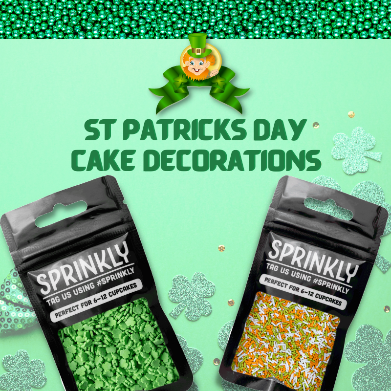 simplycakecraft's tweet photo. 🍀 Sprinkle some luck on your St. Patrick's Day cupcakes! 🧁🎉 Our cake sprinkles are the perfect addition to make your desserts extra festive. Get ready to impress your friends and family with these colorful and delicious treats. 🌈🤤 #StPatricksDay #Cupcakes #CakeSprinkles https://t.co/VIGvfQ4Ztz