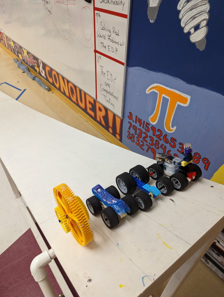 mmstechteach's tweet photo. Students used what they learned about simple machines, aerodynamics, weight and length of a vehicle to develop great prototypes! The best part was watching the ITERATIVE process in action and students learning from their failures!!! #CGmmsSTEM #WeAreCedarGrove @CGMMSPRINCIPAL https://t.co/SpUPlUdaK1