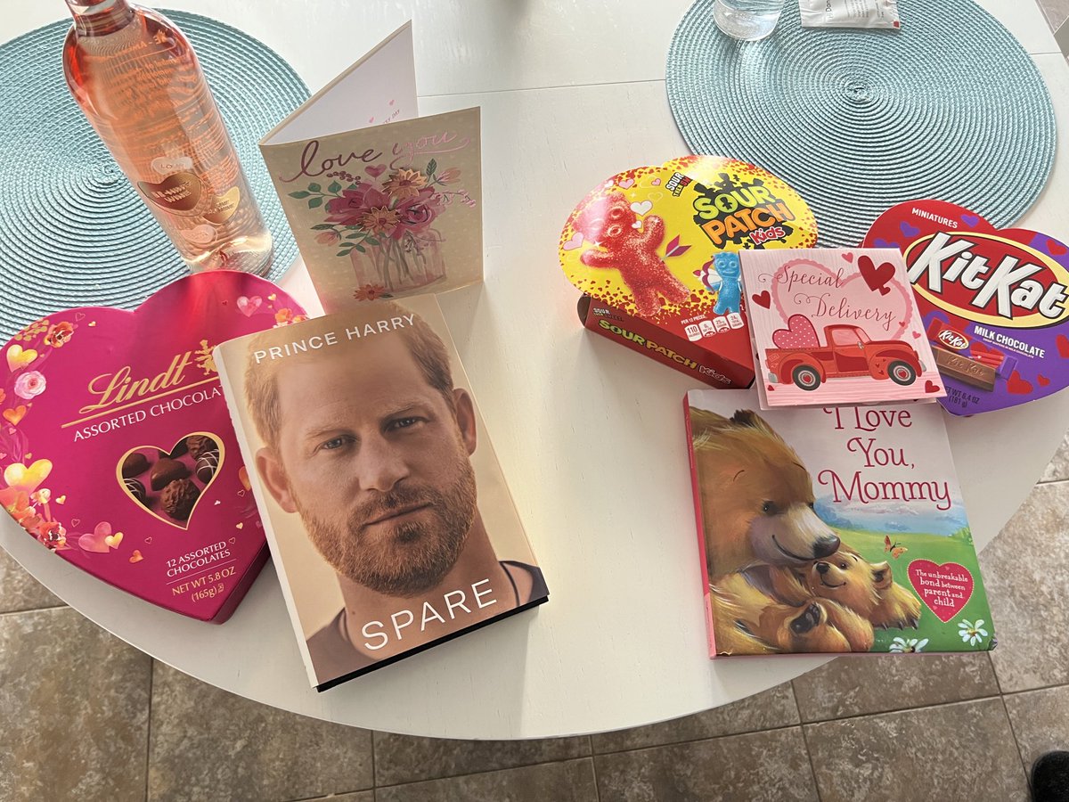 Feeling spoiled by my two Valentines! 🥰