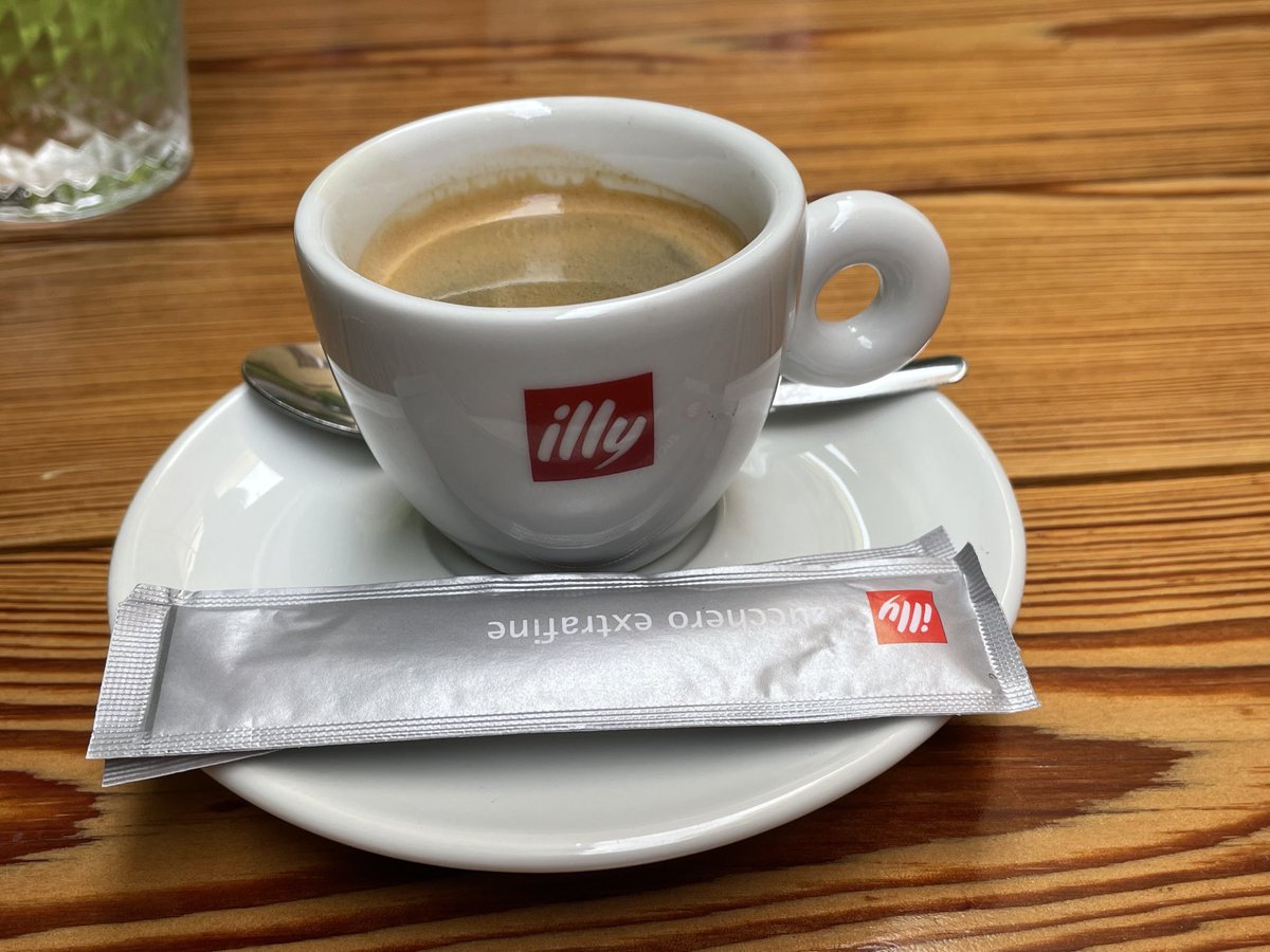 Illy caffè servito a Willemstad, Curaçao, Antille olandesi