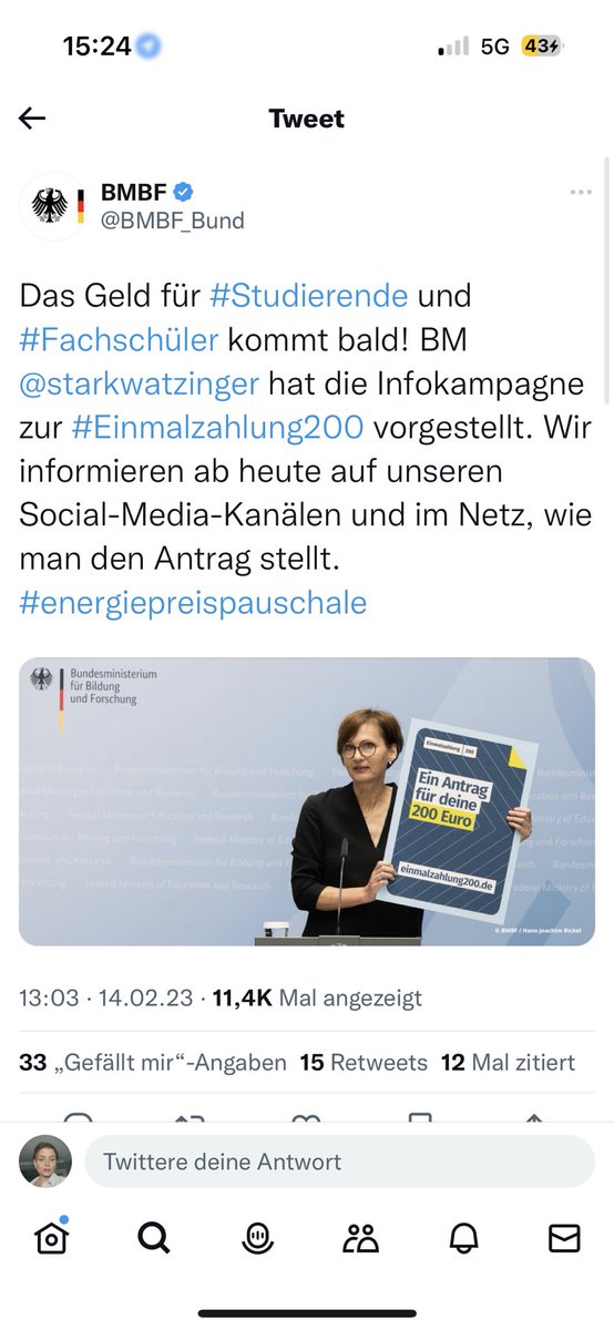 LillyBlaudszun's tweet photo. Die Infokampagne ist jetzt da, aber man kann weder auf die Website gehen noch einen Antrag stellen 🥰 https://t.co/pZT2ywmYrM