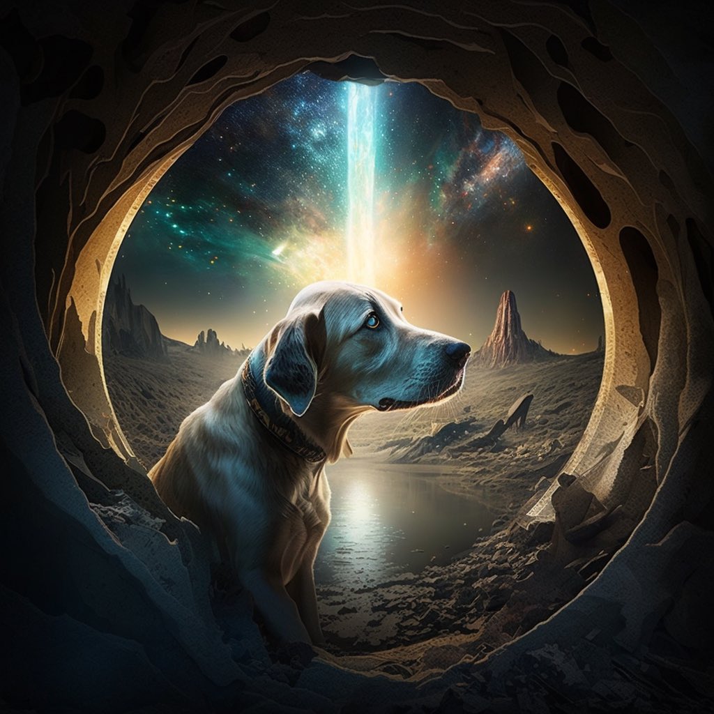 Alterthink_info's tweet photo. ¡El mundo se está preparando para una revelación sorprendente! Se acaba de descubrir una sociedad secreta subterránea que está compuesta por una especie única - desconocida hasta ahora - de los perros inteligentes. https://t.co/m9CccbRvlB
