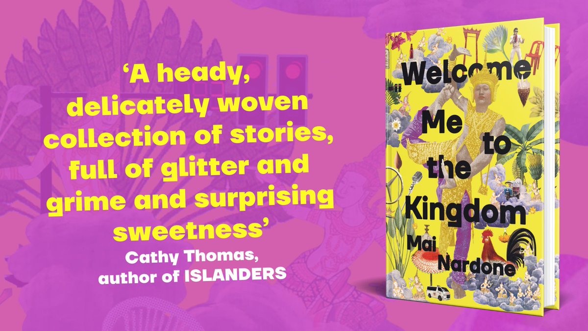 AtlanticBooks's tweet photo. 'Full of glitter and grime and surprising sweetness' @_cathythomas

Wildly imaginative and ambitious, @MaiNardone's unforgettable short story collection captures an extraordinary kingdom caught between this world and the next.

6 April 2023

https://t.co/3ja5sYWhtu https://t.co/PrLZNw6RKr