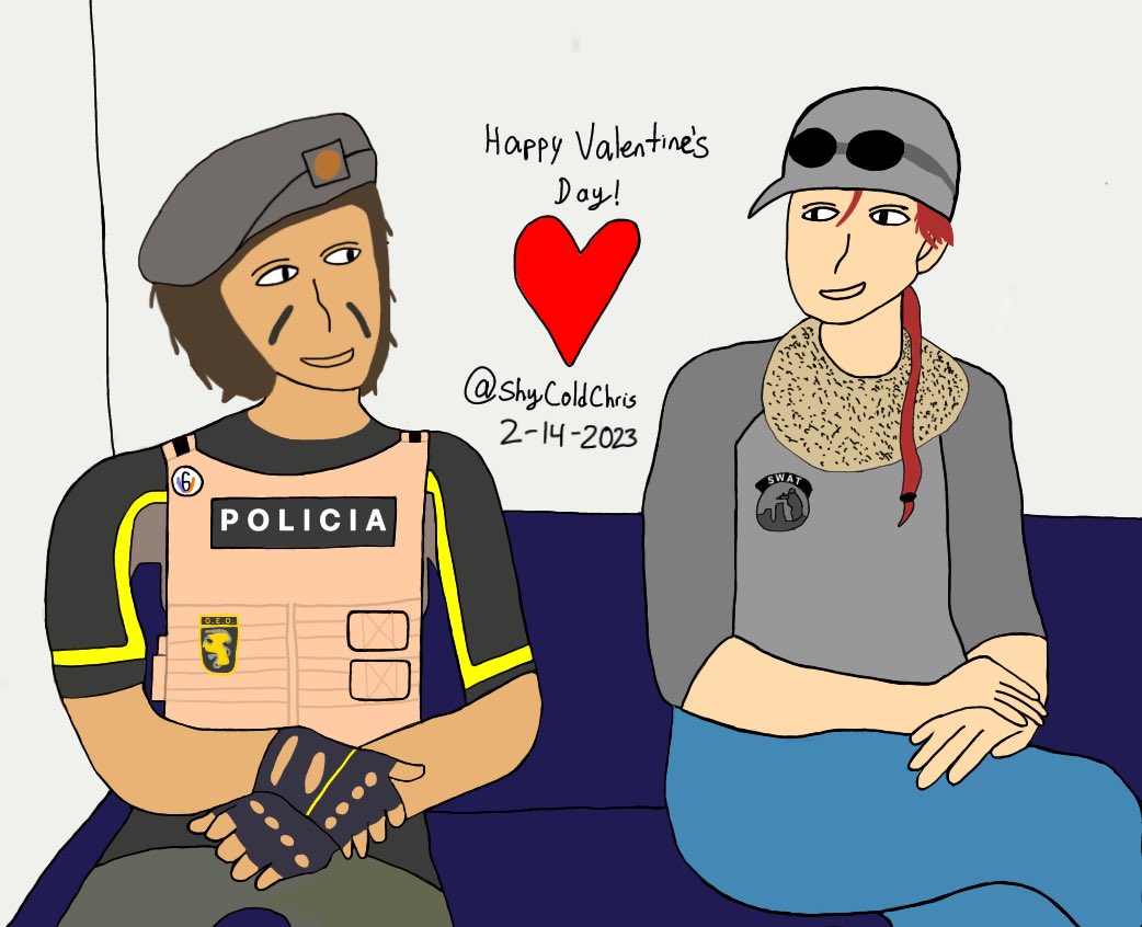 Mira and Ash in their love state, as they should be 🫶

Happy Valentine’s Day ❤️
#RainbowSixSiege #R6Community #WeR6Community #Mirash