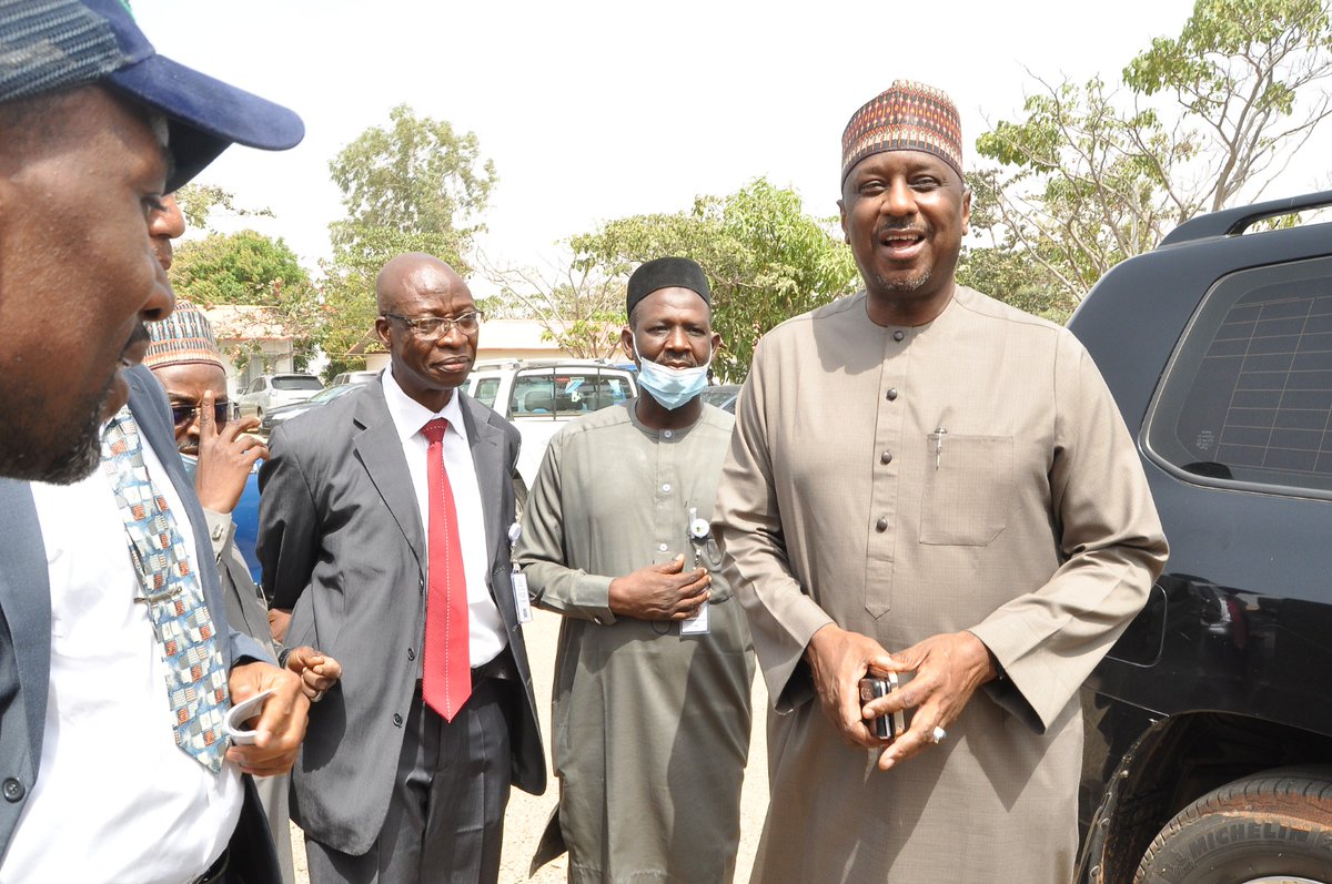 ahmed_dikko's tweet photo. In consolidation of the efforts by GCEO @nnpclimited
@MKKyari to achieve domestic #energysecurity and in-country #refining, I was at #Kaduna #Refinery for the kick off meeting between #KRPC and #Daewoo E & C #Nigeria Ltd for the ‘Quick Fix’ maintenance project of the Refinery. https://t.co/7sJSJXaTIW
