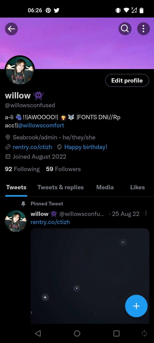 willowsconfused's tweet photo. Today's my birthday! :D https://t.co/oa8dFdozPH