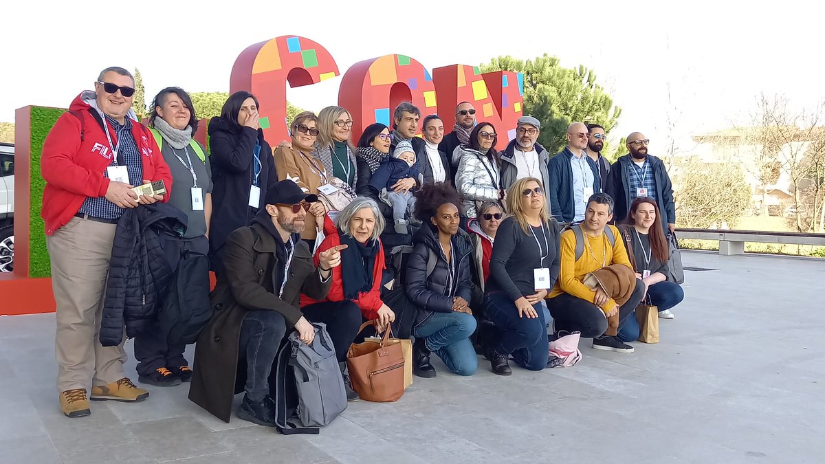 FilcamscgilB's tweet photo. Inizia oggi la tre giorni del XVI Congresso della @FilcamsCgil, per sottolineare che #CONFilcams diamo orizzonte al lavoro. https://t.co/iakCvuZK3w