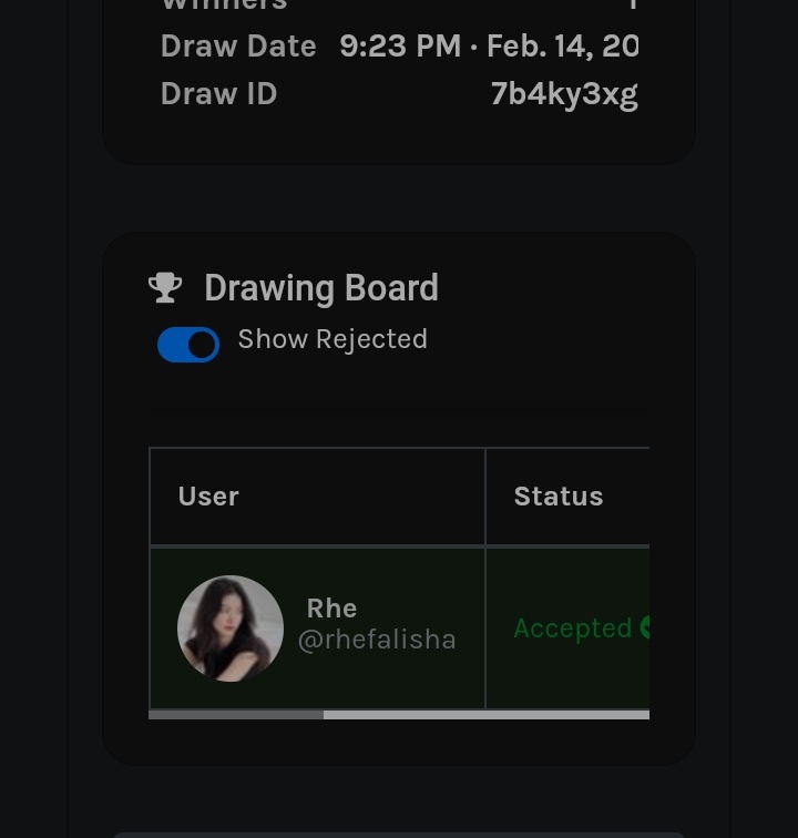 Selamat yach <a href="/rhefalisha/">Rhea</a> claim ke dm @JONGINjol 1x24 jam