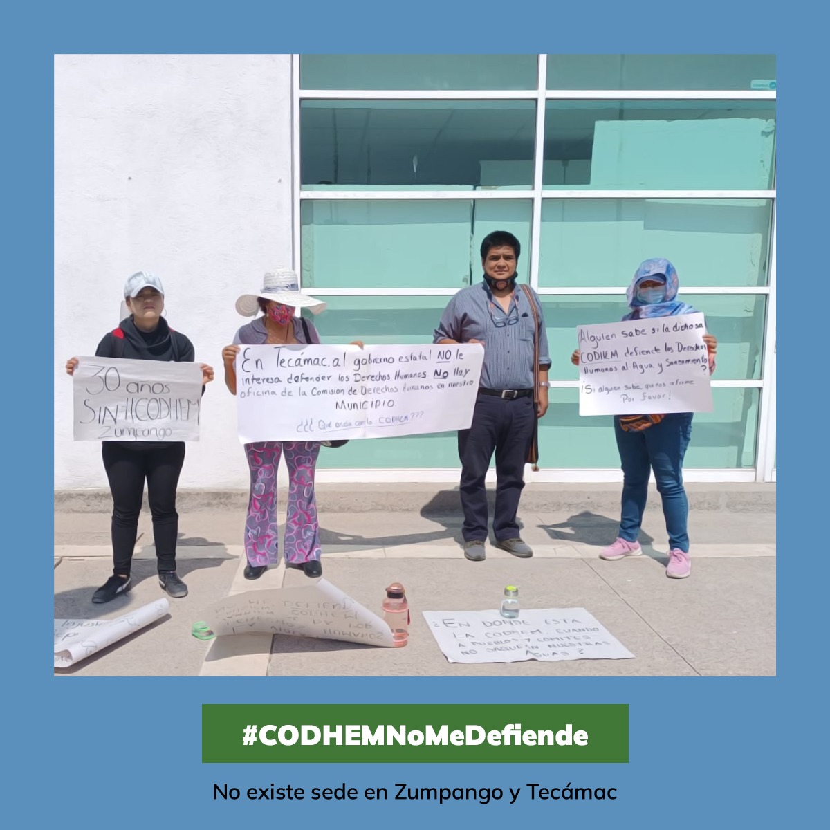 cdhzloficial's tweet photo. En acción coordinada, comisiones de pueblos y organizaciones que conforman la #CaravanaMexiquense realizaron cierres simbólicos en TODAS las sedes de la @CODHEM

La intención es hacer visibles todas las violaciones de #DDHH y exigir su solución. 🧵1/4 https://t.co/GG9WECJCcc
