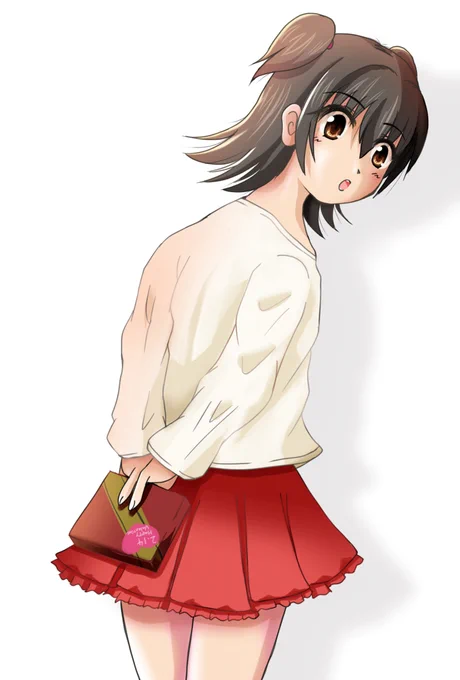 特にバレンタイン絵やってなかったので過去絵より。 (1/1) 