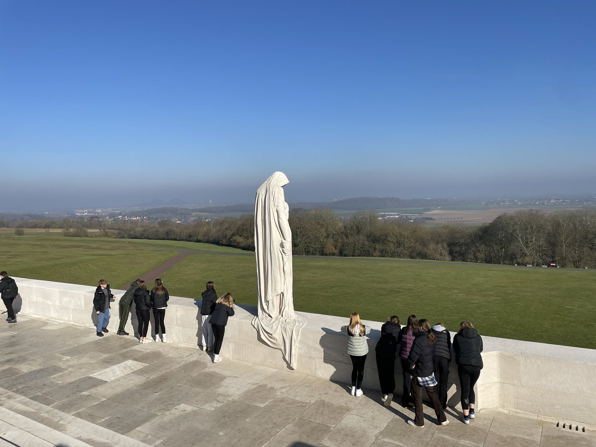 PerinsHums's tweet photo. Final stop of the day the spectacular Vimy Ridge... https://t.co/TucoeIb1Er
