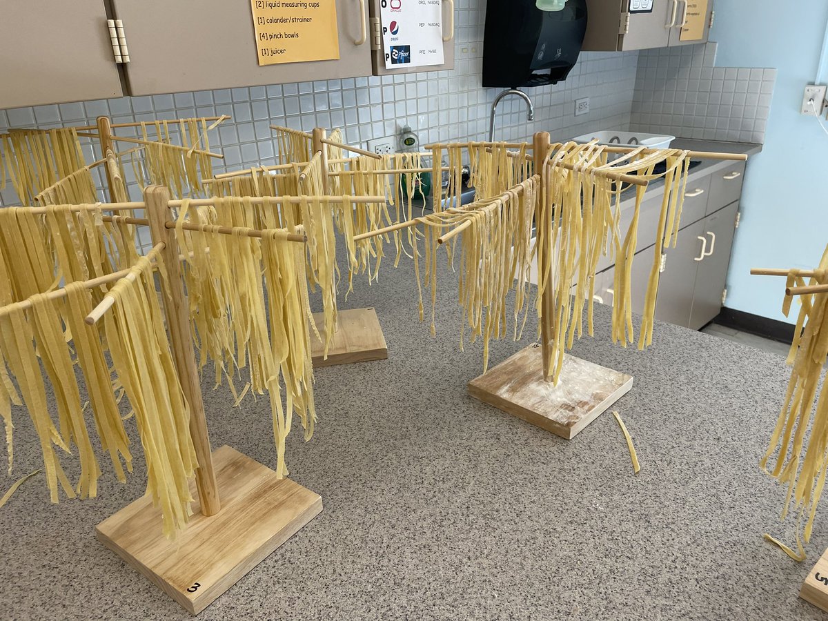 MrsTenzer's tweet photo. All the pasta-bilities…#smsfacs8 @ScarsdaleEdu https://t.co/ZQbfIAD1u6