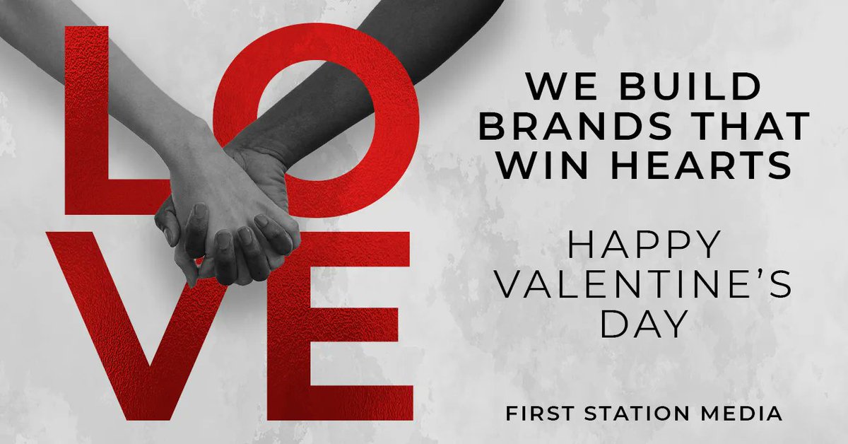 1stStationMedia's tweet photo. First Station Media helps businesses build lasting relationships with customers through #marketing that wins hearts, not just wallets.

From our #brand to yours, happy #ValentinesDay 💖

#FirstStationMedia #GraphicDesign #WebDesign #SocialMedia #DigitalMarketing #Creative https://t.co/xaYnv6tqnv