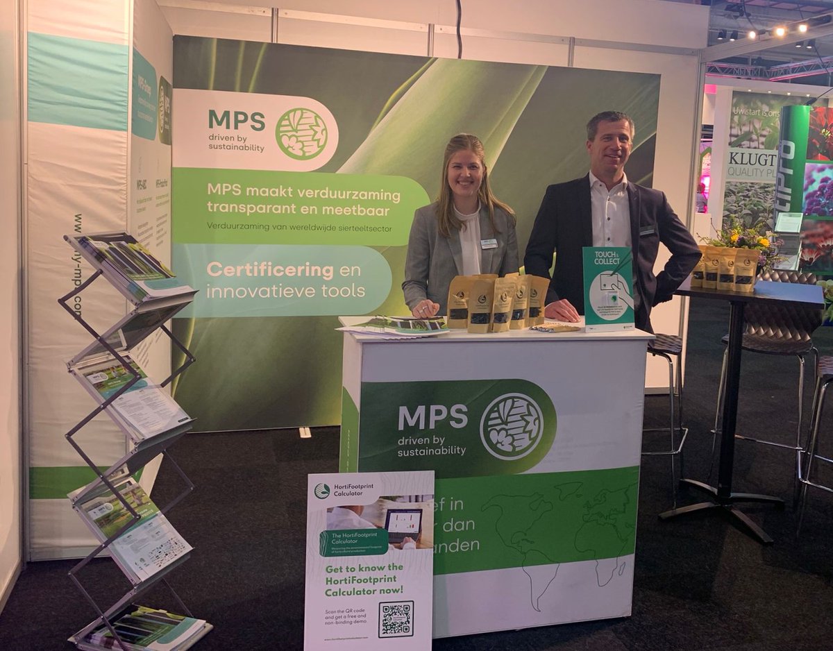 Will we see you at HortiContact?
Do you have questions about sustainability in the floriculture sector or do you want to know what MPS-ABC and the HortiFootprint Calculator can do for your business? Then drop by our stand C119 and we'll tell you all about it!
See you soon!