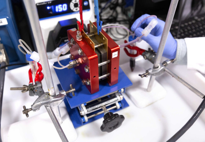 ImpEngineering's tweet photo. Dr Qilei Song from @ImperialChemEng has won a European Research Council Proof of Concept grant to scale-up new technology for redox flow batteries:

https://t.co/ONKHOaTo6V https://t.co/ycK75cyyrG