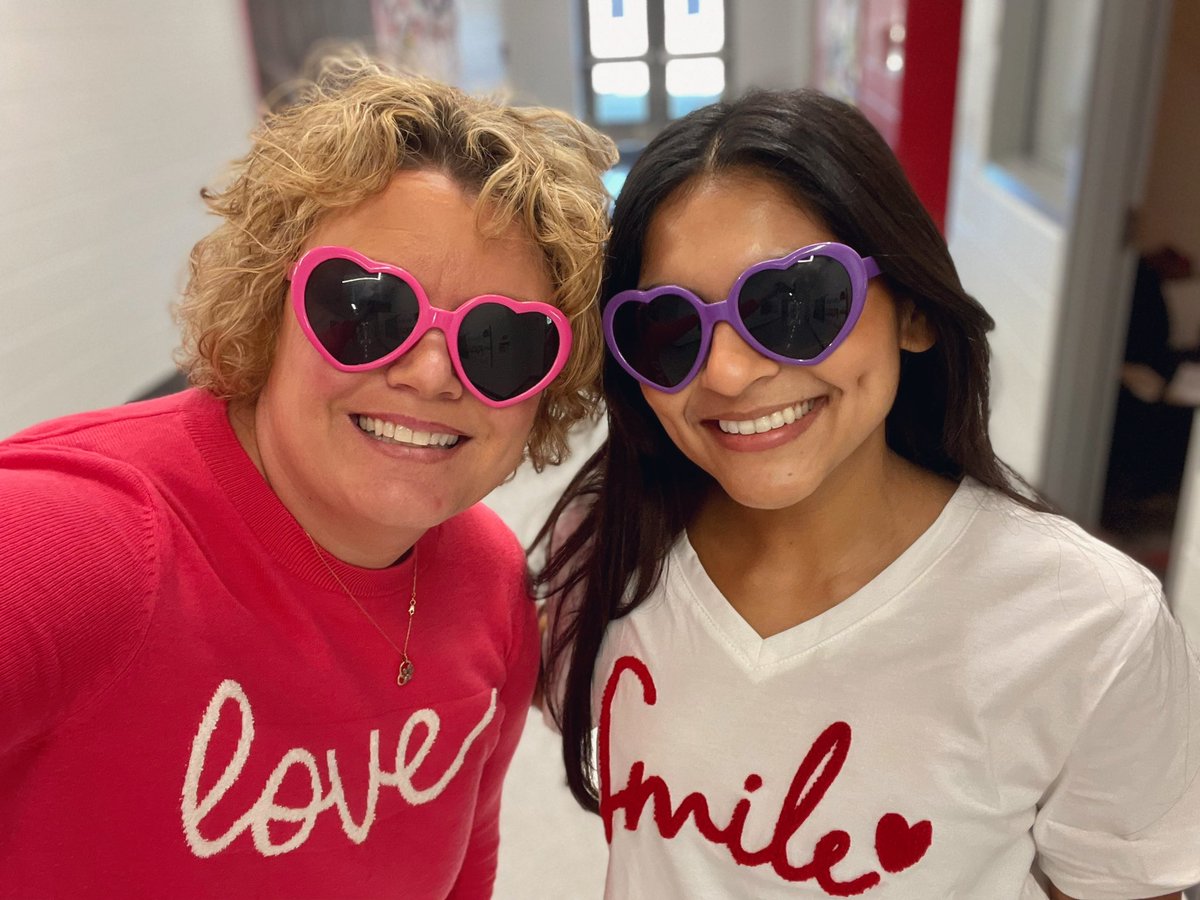 One of our students gave us these sunglasses for Valentines Day! Love our kids…today and everyday! ♥️♥️ <a href="/CabarrusWest/">West Cabarrus High School Wolverines</a> <a href="/esnyder21/">Liz Snyder</a> <a href="/CabarrusWest/">West Cabarrus High School Wolverines</a>