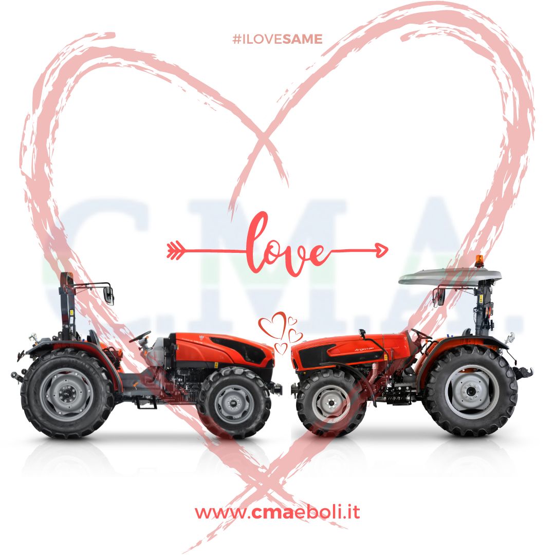 CMAsrl's tweet photo. #Love is in the… #SAME 😻

#CMAsrl #SameTractors #HappyValentinesDay #ValentineDay #SameTractor #Tractors #Tractor https://t.co/ufJZY4TxJt